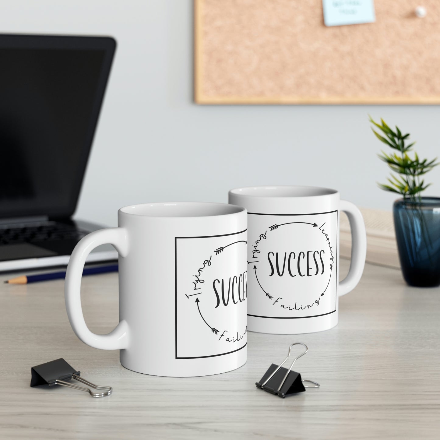 "Success Cycle" Ceramic Mug